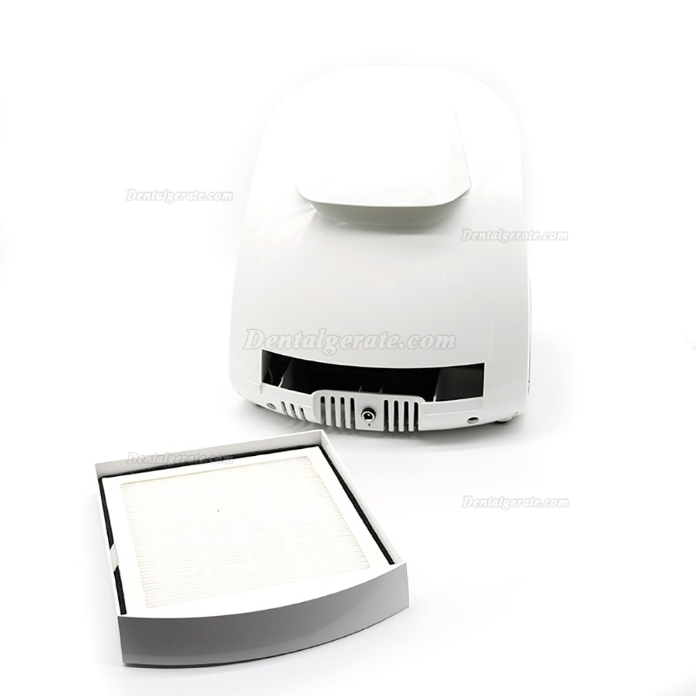 Tragbarer Absaugungen f&uuml;r Ihr Dentallabor Desktop-Akku-Staubsauger 2600mAH 60W mit LED-Leuchten